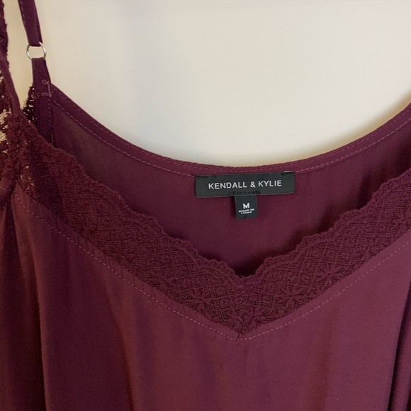 Kendall and Kylie Maroon Top - Picture 4 of 5
